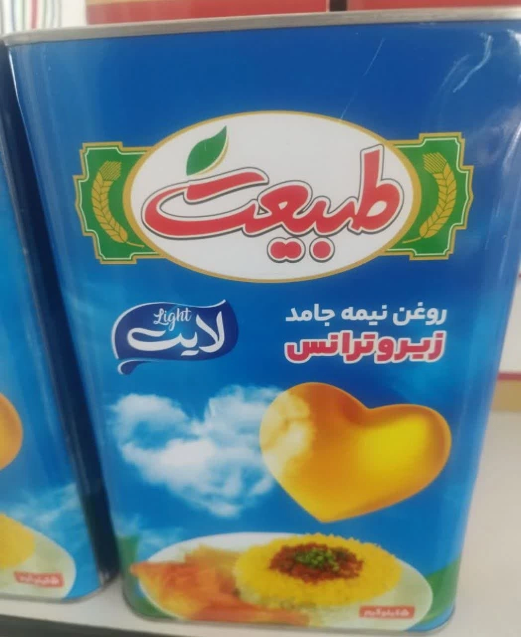 روغن نیمه جامد زیرو ترانس طبیعت 5 کیلویی