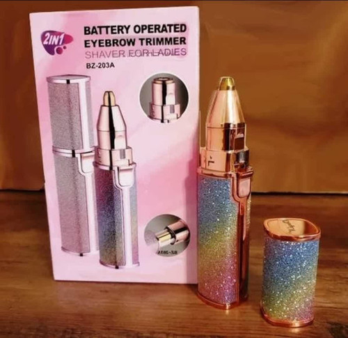 موزن دوکاره شارژی اکلیلی بانوان برای صورت، ابرو، گوش و بینی