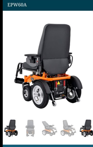 ویلچر برقی ویلچر برقی مبله ENJOYCARE مدل EPW60A -عرض صندلی سایز کوچک 40 سانت طول 39 سانت و پشتی 50 سانت