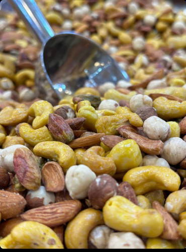 آجیل چهار مغز زعفرانی ممتاز/ یک کیلو گرم