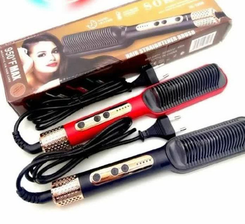 برس حرارتی سوکانی اصل دارای حرارت بالا تا ۹۵۰ درجه فارنهایت شانه های ایمن و نسوز استفاده آسان و قابل حمل